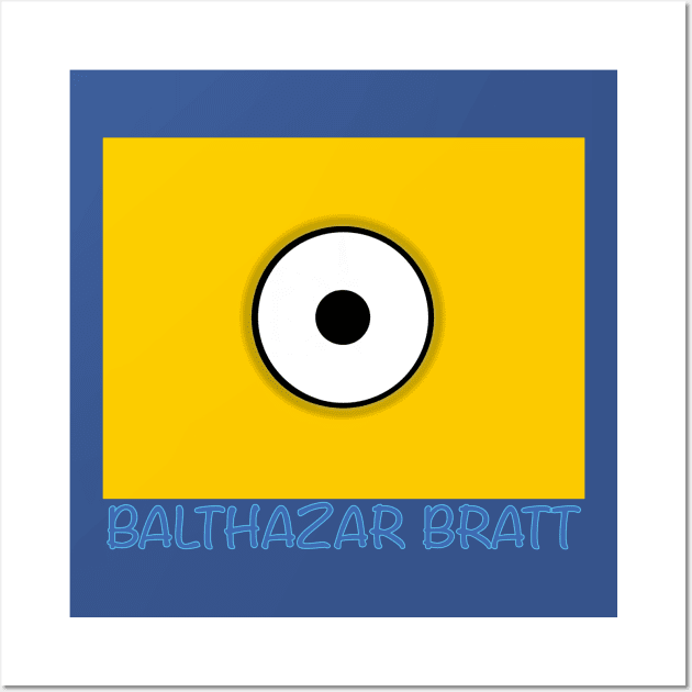 MINION USA DESPICABLE BALTHAZAR BRATT Wall Art by LuckYA